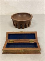Samoan Contemporary Kava Bowl & Jewelry Box
