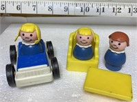 Wooden Fisher Price People