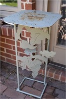 Contempo Artisan Made Green Iron Outdoor Table