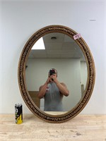 Gold wall mirror B