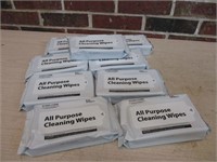9 Packs of All Purpose Cleaning Wipes