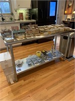 Metal Prep Table (Kitchen)