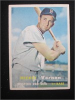 1957 TOPPS #92 MICKEY VERNON RED SOX