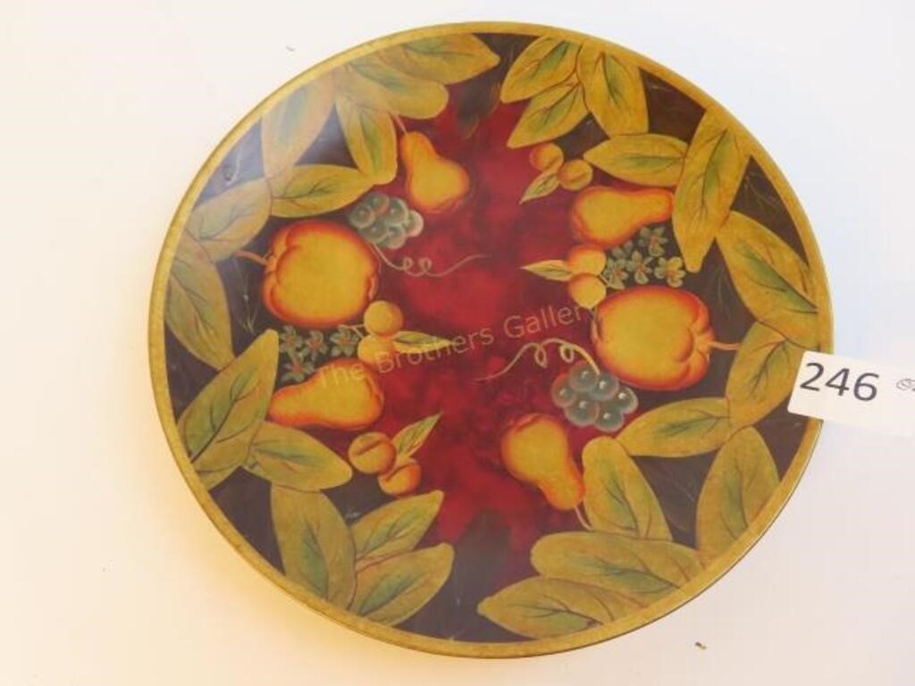 Fruit Plate by Koi - 10.5" Dia