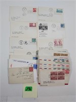 1947-50 FDC USA stamps