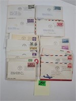 1948-52 FDC USA stamps