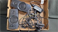 Mix Lot Computer Speakers, Camera & Power Cord