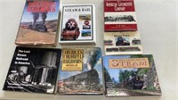 Books - Steam Trains, Railroads