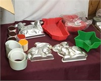 Assorted Molds, Arts And Craft Material