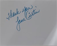 Saturday Night Live Jane Curtin original signature