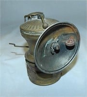 Antique Brass Autolite Miners Lamp