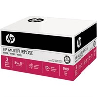 HP 8.5" X 11" Multipurpose Paper, 20 Lbs., 96