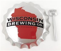 * Wisconsin Brewing Sign & Tapper Handle