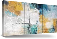 Abstract Wall Art for Living Room- 3pcs