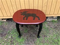 Moose Themed End Table