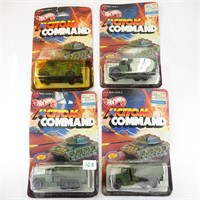 (4) 1984 Hot Wheels Action Command