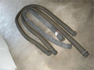 Mechanics Garage Exhaust Tubes