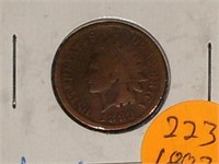 1883 Indianhead Penny