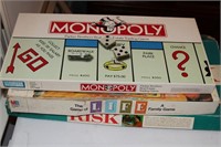 Lot of three board games