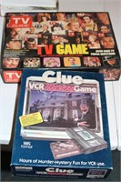 TV guide and clue VHS game