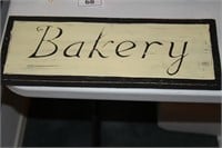 Bakery decor sign, 16" x 6"