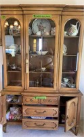 One-part China Cabinet 50x15x77"
