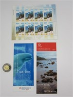 Timbres Canada Neuf avec provinces Canadiennes