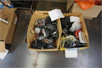 2-boxes of automotive accessory lights & wiring