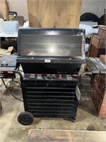 gas grill with side burner
