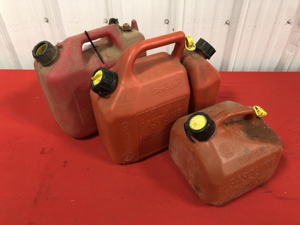 3- Small Jerry Cans