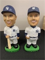 Jeter & Clemens Yankee Bobble Heads.