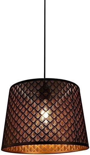 Openwork Carved Wrought Iron Pendant Light