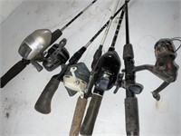 Assorted rod and reels
