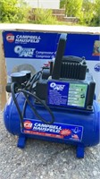 Campbell Hausfeld Quiet Air Compressor with box