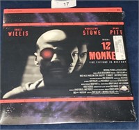 12 Monkeys , Bruce Willis laser disc