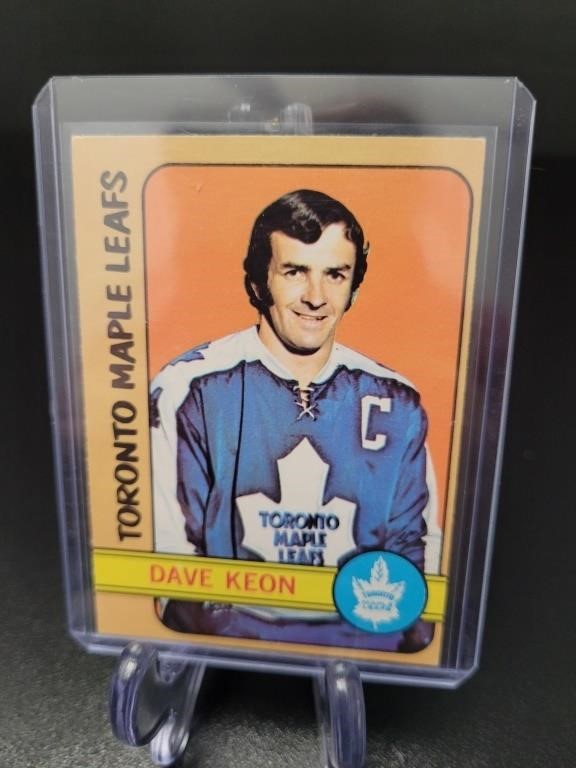 1972-73 O Pee Chee, Dave Keon card