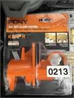 PONY PIPE CLAMP RETAIL $20