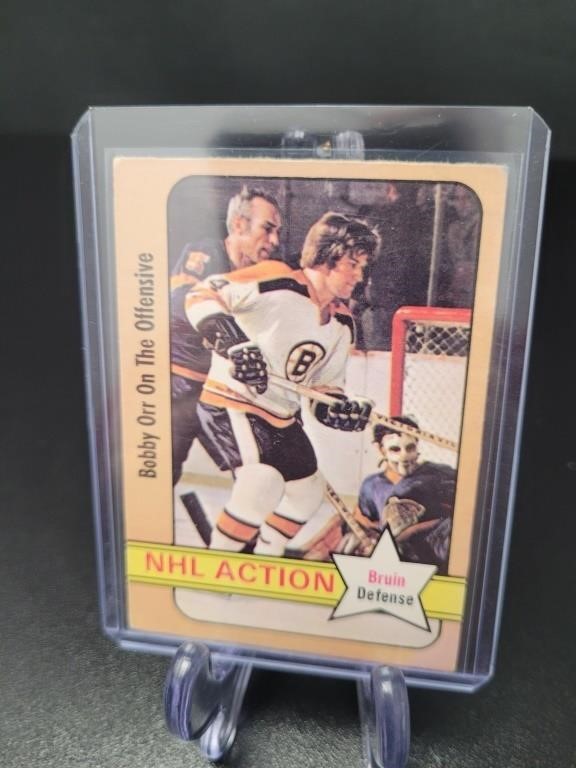 1972-73 O Pee Chee, Bobby Orr card