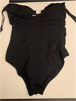 CALVIN KLEIN WOMEN SWIM SUIT BLK SIZE 8 NWT 118.00