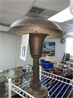 18 “ VINTAGE ART-DECO METAL TABLE LAMP