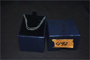 Stauer 18" gold vermeil necklace
