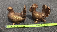 Pair of Chicken Figures