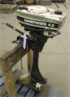 Sears Gamefisher 4 HP Outboard Motor w/Stand,