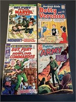 Collection of (4) Vintage Comic Books