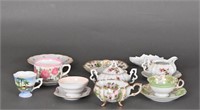 Antique Hand Painted Porcelain Dining Ware