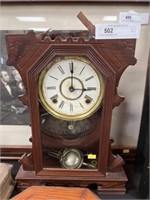 Wood Cased Mantel Clock