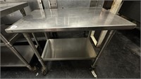 Stainless Steel Work Table - 1Shelf