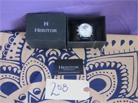 Mens Heritor Automatic Wilhelm Stainless Steel