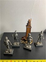 Mid evil knights in armour