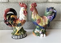VTG Rooster Statues